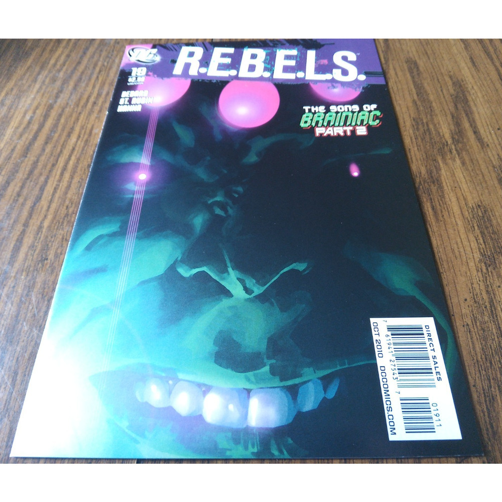 R.E.B.E.L.S #19 (October 2010 DC Comics)